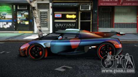 Koenigsegg Agera Nisanor S5 for GTA 4