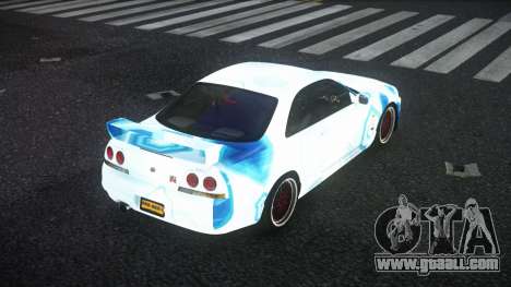 Nissan Skyline R33 Joroca S7 for GTA 4