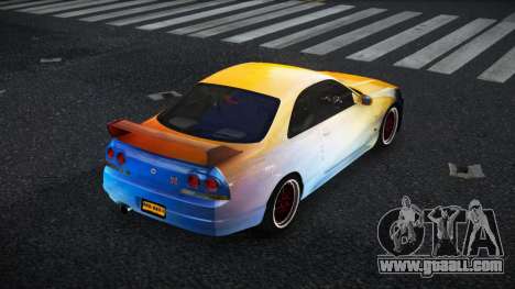 Nissan Skyline R33 Joroca S11 for GTA 4