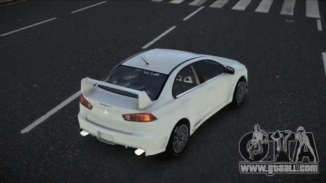 Mitsubishi Lancer Evolution X Bupvemo for GTA 4