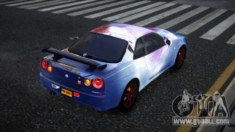 Nissan Skyline R34 Nolia S6 for GTA 4