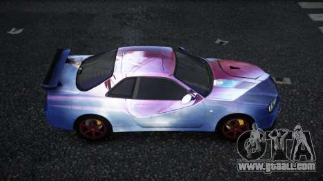 Nissan Skyline R34 Nolia S6 for GTA 4