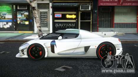 Koenigsegg Agera Nisanor S8 for GTA 4