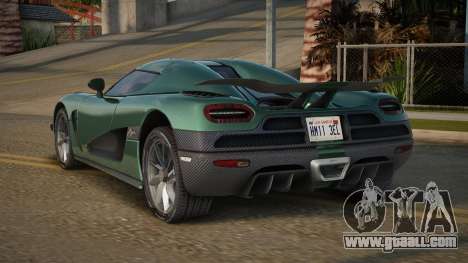 Koenigsegg Agera R Jornas for GTA San Andreas