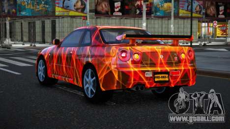 Nissan Skyline R34 Bassty S13 for GTA 4