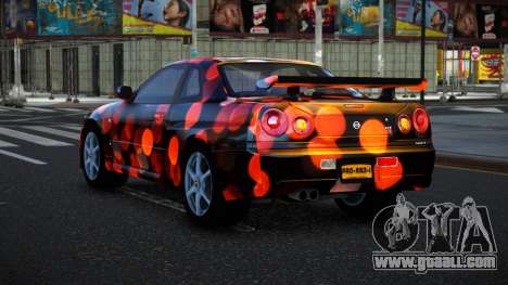 Nissan Skyline R34 Bassty S6 for GTA 4