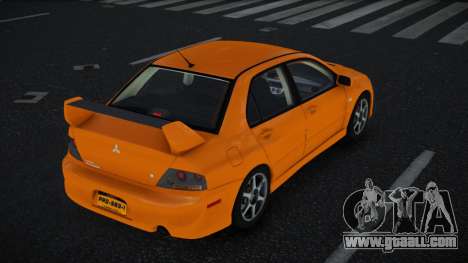 Mitsubishi Lancer Evolution VIII Howuqugaf for GTA 4