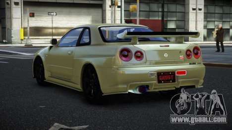 Nissan Skyline R34 Hijaye for GTA 4