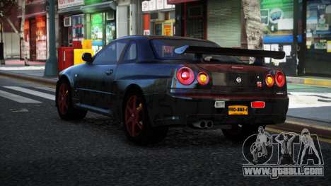 Nissan Skyline R34 Nolia S14 for GTA 4