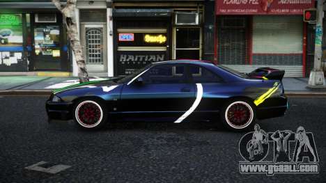 Nissan Skyline R33 Joroca S14 for GTA 4