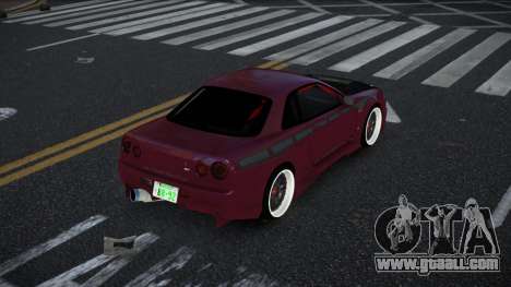 Nissan Skyline R33 Kivojile for GTA 4