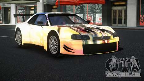 Nissan Skyline R34 GT-R Morley S14 for GTA 4