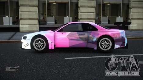 Nissan Skyline R34 GT-R Morley S1 for GTA 4