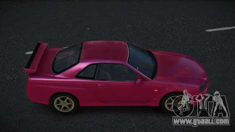 Nissan Skyline R34 Siswo for GTA 4