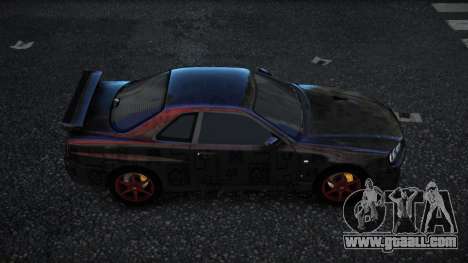 Nissan Skyline R34 Nolia S14 for GTA 4
