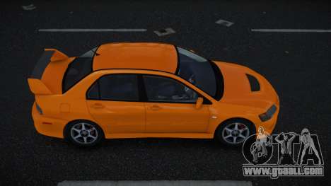 Mitsubishi Lancer Evolution VIII Howuqugaf for GTA 4