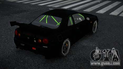 Nissan Skyline R34 Ujon for GTA 4