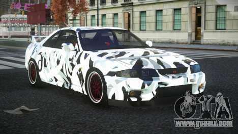 Nissan Skyline R33 Joroca S12 for GTA 4