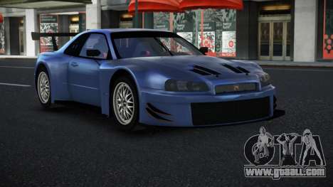 Nissan Skyline R34 GT-R Morley for GTA 4