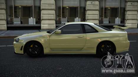 Nissan Skyline R34 Hijaye for GTA 4