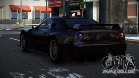 Nissan Skyline R34 Mosgidaf for GTA 4