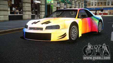 Nissan Skyline R34 GT-R Morley S12 for GTA 4