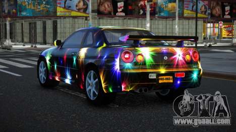 Nissan Skyline R34 Bassty S2 for GTA 4
