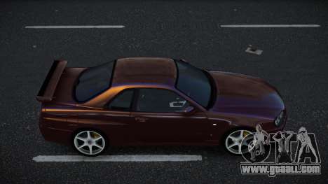 Nissan Skyline R34 Aheg for GTA 4