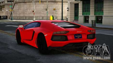 Lamborghini Aventador Pebqakaju for GTA 4