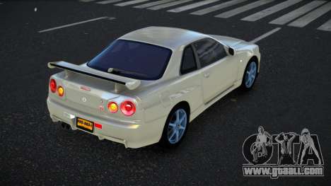 Nissan Skyline R34 Bassty for GTA 4