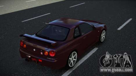 Nissan Skyline R34 Aheg for GTA 4