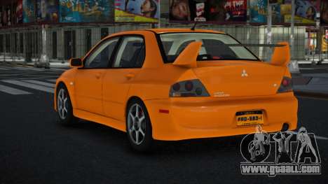 Mitsubishi Lancer Evolution VIII Howuqugaf for GTA 4