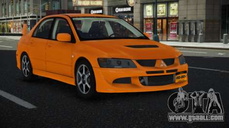 Mitsubishi Lancer Evolution VIII Howuqugaf for GTA 4