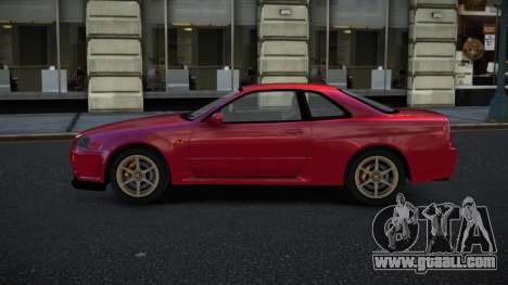 Nissan Skyline R34 Japnuner for GTA 4