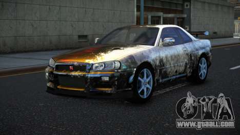 Nissan Skyline R34 Bassty S5 for GTA 4
