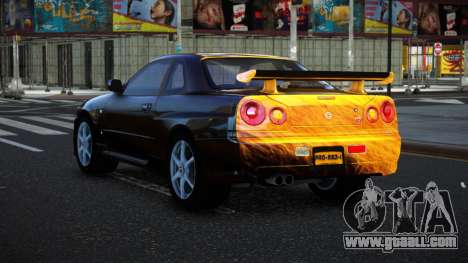 Nissan Skyline R34 Bassty S7 for GTA 4