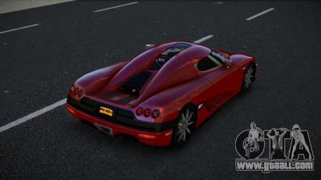 Koenigsegg CCX Teranat for GTA 4