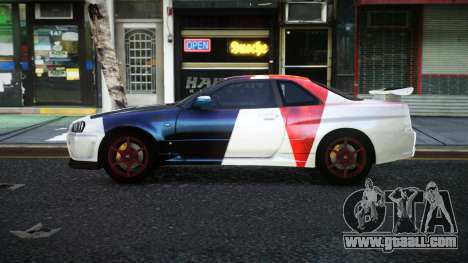 Nissan Skyline R34 Nolia S9 for GTA 4
