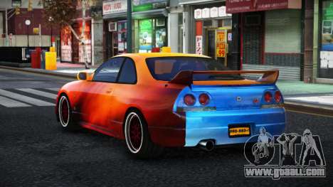 Nissan Skyline R33 Joroca S11 for GTA 4
