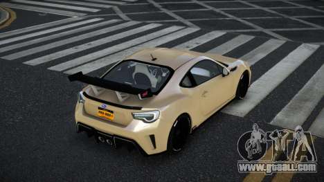Subaru BRZ Data for GTA 4