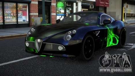 Alfa Romeo 8C Thraca S5 for GTA 4