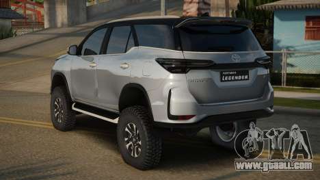 2022 Toyota Fortuner Legender Full interior for GTA San Andreas