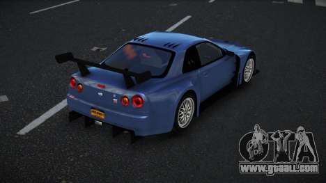 Nissan Skyline R34 GT-R Morley for GTA 4