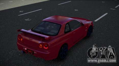 Nissan Skyline R34 Umur for GTA 4
