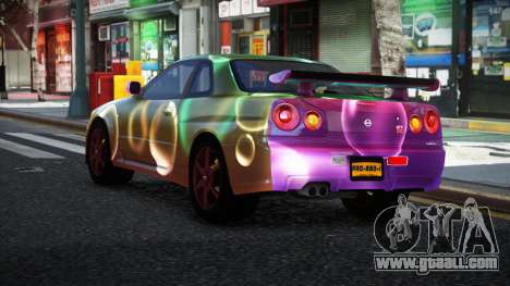 Nissan Skyline R34 Nolia S2 for GTA 4