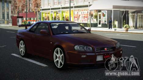 Nissan Skyline R34 Aheg for GTA 4