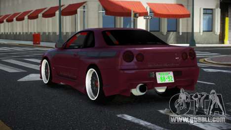 Nissan Skyline R33 Kivojile for GTA 4