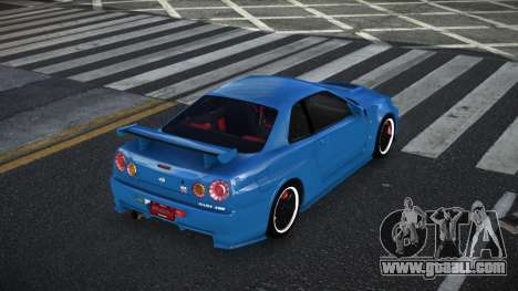 Nissan Skyline R34 Ozib for GTA 4