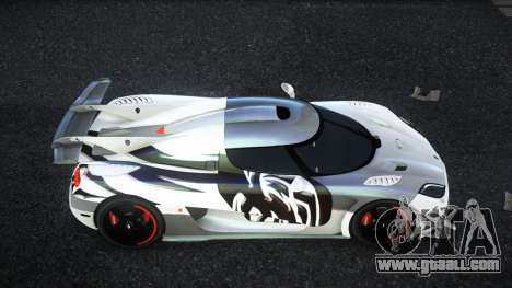 Koenigsegg Agera Nisanor S8 for GTA 4