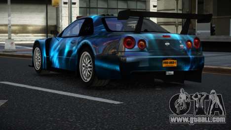 Nissan Skyline R34 GT-R Morley S6 for GTA 4